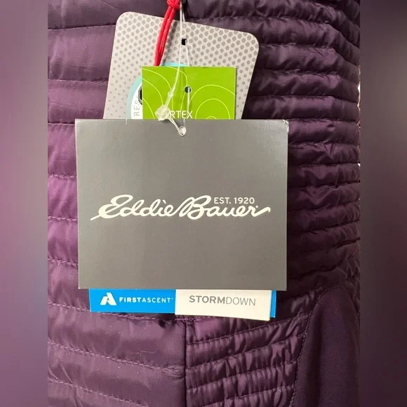 NEW Eddie Bauer Women's MicroTherm Stormdown Jacket custom Jacket size S